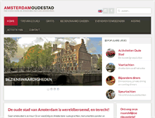 Tablet Screenshot of amsterdamoudestad.nl